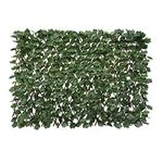 Expandable Fence Privacy Screen for Balcony Patio Outdoor,Decorative Faux Ivy Fencing Panel,Artificial Hedges (Single Sided Leaves)……