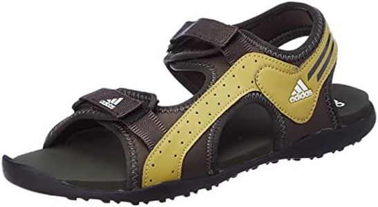 adidas Men Synthetic & Textile Alpinoz Outdoor Sandal SHAOLI/PULOLI/FTWWHT (UK-11)