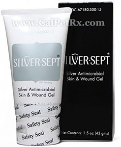 Silver-Sept 1.5Oz Antimicrobial Skin & Wound Gel