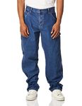 Dickies Men's Relaxed Straight Fit Carpenter Jean Big-Tall Indigo Blue,34W / 36L,19294SNB 34 36