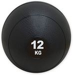 Slam Ball Workout MMA Fitness Home Weight Lifting Training No Bounce 12kg, 10kg (12 KG)