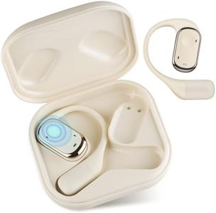 Aolcev Wireless Earbuds Open-Ear Headphones Bluetooth Earphones with ENC Noise Cancelling Mic 40 Hours Playtime Deep Bass Wireless Headphones With Ear Hooks Wireless Open Ear Earbuds for Sport Running