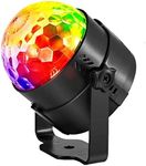 CR Lite Sound Activated Party Lights Disco Ball Party Decorations 3W RGB LED Light Show Music Activated DJ Light Australia Power Plug