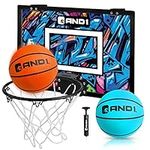 AND1 Mini Basketball Hoop: 18”x12” 