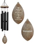 ASTARIN Personalized Memorial Wind Chimes Outdoor, Customize Wind Chimes for Housewarming/Bereavement/Retirement Gift, in Memory Personalized Wind Chime, Remembrance Wind Chime