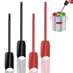 4 Pcs Paint Mixer for Drill, Paint Stirrer, Mixing Paddle for Drill, Reusable Resin Mixer, Paint Mixer for Drill for Home/DIY/Outdoor/Decoration/Worker