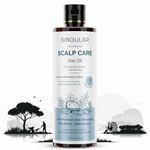 Singular Scalp Care Hair Oil for Itchy Scalp, Soothing & Sebum Control, Cold-Pressed with Tea Tree, Neem, Argan & More - 200ml