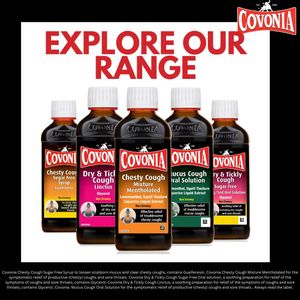 Covonia Chesty Cough Syrup 150ml – Fast Relief for Chest Congestion