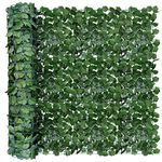 [2024 New] UPGRADED Artificial Ivy Privacy Fence Screen 120"x40"(No Assembly Required), Artificial Hedges Fence Anti-Ultraviolet, Decoration for Outdoor, Garden Fence and Balcony