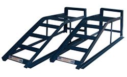 Pair of Heavy Duty Metal 2.5 Tonne (2500kg) Extra Wide Car Maintenance Ramps