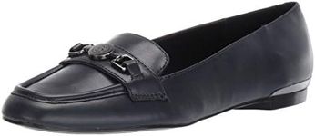 Bandolino Footwear Women's Flavia Loafer, Navy, 6.5 Medium US