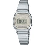 Casio Women's Digital Quartz Watch with Stainless Steel Strap LA670WEA-8AEF