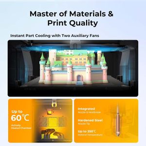 Creality K2 Plus 3D Printer – 16-Color Printing Capability