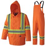 Raincoat For Men Waterproof High Vis