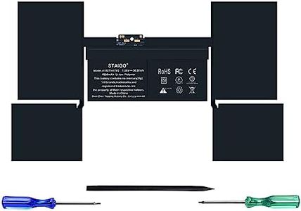 STAIGO A1527 A1705 Batería portátil de Repuesto para MacBook Retina 12'' A1534 A1705 principios de 2015 2016 Mediados de 2017 [Li-Polymer 7,56V 4800mAh/36,28Wh].