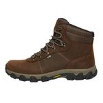 Peter Storm Men’s Caldbeck Walking Boot with High Traction Rubber Sole & Ankle Support, Durable Leather Upper (Brown, UK Footwear Size System, Adult, Men, Numeric, Medium, 11)