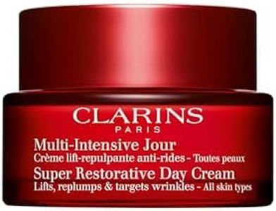 Clarins Super Restorative Day Cream | Anti-Aging Moisturizer For Mature Skin Weakened By Hormonal Changes | Replenishes, Illuminates & Densifies Skin | Lifts & Smoothes | Targets Age Spots & Wrinkles