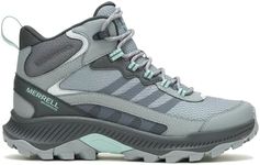 Merrell Women's Speed Strike 2 Mid Waterproof Hiking Shoe, Monument, 11