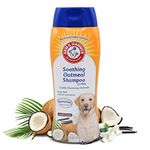 Arm & Hammer Oatmeal Shampoo in Vanilla Coconut Best Oatmeal Shampoo for All Dogs and Puppies