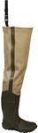 FROGG TOGGS Bull Frogg 3-ply PVC Canvas Bootfoot Hip Wader, Cleated or Felt