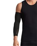 Tommie Copper Unisex Performance Compression Full Arm Sleeve - Black, X-Large