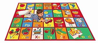 Kids Rug ABC Fruit Area Rug 39 X 58