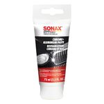 SONAX Chrome & Aluminum Polishing Paste 75ml | Rust Remover & Polisher for Aluminum, Copper, Brass, and Chrome | Restores Shine with Protective Film | Safe for Home Use