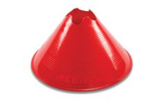 Kwik Goal 6A1301 Jumbo Disc Cones (Red)