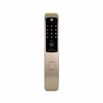 Yale YMI 70 Push Pull Smart Digital Door Lock for Wooden Door with Fingerprint | Pin Code | RFID Card | Mechanical Keys | App Enabled Access, Wi-Fi Optional | 1 Year Warranty (Gold Finish)