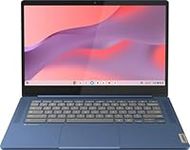 Lenovo Ideapad Slim 3 Chromebook 14" Touchscreen FHD Laptop - MediaTek 8186, 4GB RAM, 64GB eMMC, Chrome OS - Abyss Blue (82XJ0000US)