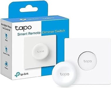 Tapo S200D Smart Remote Dimmer Switch, Smart Button, Custom Actions, Felixible Assembly and Control, Long Battery Life. Smart Hub Tapo H100 Required