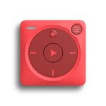 Mighty 3 Amazon Music Player – Portable Screen-Free Offline Music for Kids & Fitness, Bluetooth & Wired Headphones, Stores 1000+ Songs, No Phone or WiFi Needed for Playback - Red