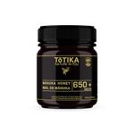 Tōtika Nature Mānuka Honey MGO650+ (UMF16+), 250g 100% Pure Raw New Zealand Honey for Enhanced Well-Being