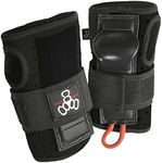 Triple Eight Roller Derby Wristsaver Wrist Guards, X-Large, Black