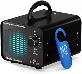 Ozone Generator 38000 mg/h Ozone Device, Industrial Ozone Device, Ozone Device Ozoniser with Timer for Room, Ozone Generator for Car, Home, Smoke, Pet Odours and Kitchen Odours