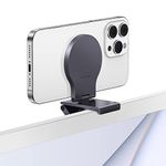 Stouchi Continuity Camera Mount for Desktop Monitor, iMac Compatible iPhone Webcam Mount with Mag-Safe, iPhone Camera Mount, Adjustable Mag safe Monitor Mount for Mac Desktops and Displays