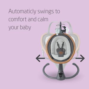 Maxi-Cosi Cassia Electric Baby Swing – Soothing Motion, Adjustable Seat