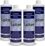 Tupkee Ice Machine Cleaner Nickel Safe - 16oz Ice Maker Cleaner, Compatible for Affresh, Whirlpool 4396808, Manitowoc, Kitchenaid, Scotsman Ice Machine Cleaner Descaler - Pack of 4