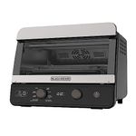 BLACK+DECKER® Crisp’n Bake™ 6-Slice Air Fry Toaster Oven, fits a 12" Pizza, Black