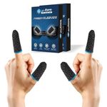 Kalishankar Export Euro Games Finger Sleeves for Mobile Gaming with Super Conductive Fiber Fabric, Anti-Sweat and Breathable, for PUBG, Garena Free Fire, COD Mobile, Asphalt etc