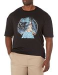 STAR WARS Mens Vintage Victory T-Shirt, Black, Large