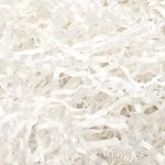 ARTDEARM 1 LB White Crinkle Cut Paper Shred Filler,Shredded Paper for Gift Baskets,Crinkle Paper for Gift Wrapping