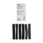 Binchotan Charcoal from Kishu, Japan - Water Purifying Stick for Great-Tasting Water, 6 Slim Sticks, Each Stick Filters Personal-Sized Water Bottle