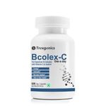 Trexgenics Bcolex-C One-A-Day Complete B-Complex With B12-Vit.C-Inositol 100Mg, Energy, Immunity & Nervous System (60 Veg. Caps), Pack of 1