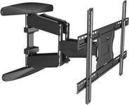 ELTERAZONE NB P6 Wall Bracket Mount Cantilever Full Motion Cantilever Mount with Built-in Cable Management for LED, LCD & Plasma TVs Size 40" - 80" with Load up to 45.5 kg