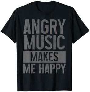 Angry Music Heavy Metal Death Metal Metalhead Metal Fan T-Shirt