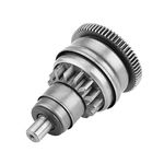 Starter Motor Gear Bendix Drive Starter Motor Clutch Gear Assembly for GY6 49cc 50cc 139QMB Scooter Mopeds ATV