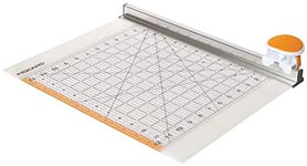 Fiskars Combo Rotary Cutter Ø 45 mm & Ruler 12” x 12”, Orange/White, 1016264