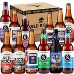 British Craft Ale Taster Pack - Case of 12x 500ml English Beer Selection Bundle (Mix)