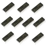 STMICROELECTRONICS ULN2003A Darlington Transistor Array, NPN, 7, 50V, DIP (10 Pieces)